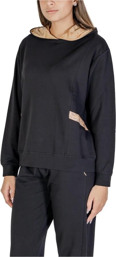 Alviero Martini 1a Classe Dames Sweatshirt Herfst Winter Collectie Black Dames