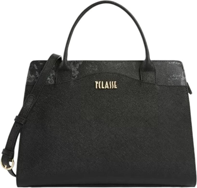 Alviero Martini 1a Classe Stijlvolle Handtas met Polyurethaan Afwerking Black Dames - Foto 4