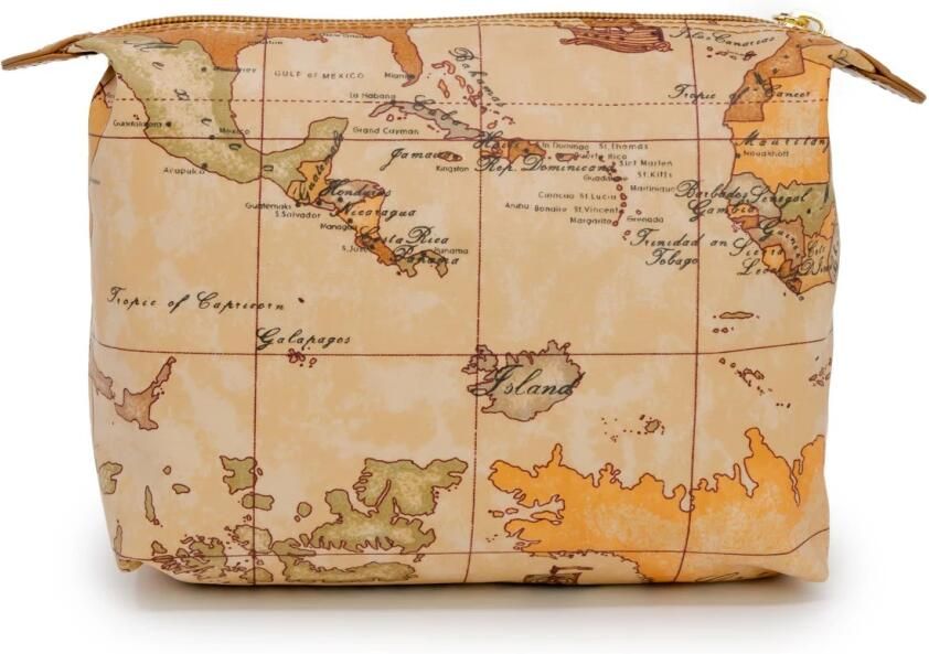 Alviero Martini 1a Classe Dames Clutch Tas Lente Zomer Collectie Beige Dames