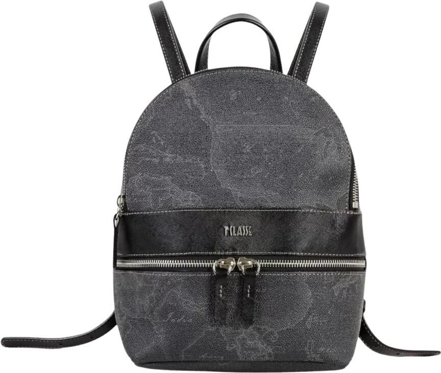 Alviero Martini 1a Classe Zwarte leren rugzak voor dames Herfst Winter Black Dames - Foto 9