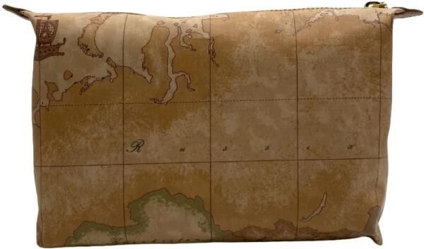 Alviero Martini 1a Classe Beige Polyester-Leren Dames Clutch Accessoire Beige Dames - Foto 3