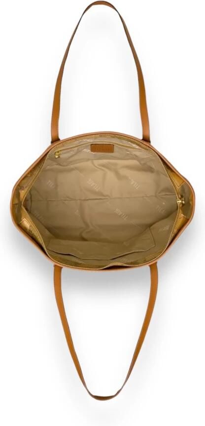 Alviero Martini 1a Classe Klassieke Geo Print Schoudertas Brown Dames - Foto 7