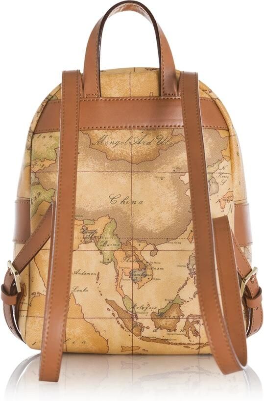 Alviero Martini 1a Classe Geo Classic Voorvak Rugzak Brown Dames - Foto 8