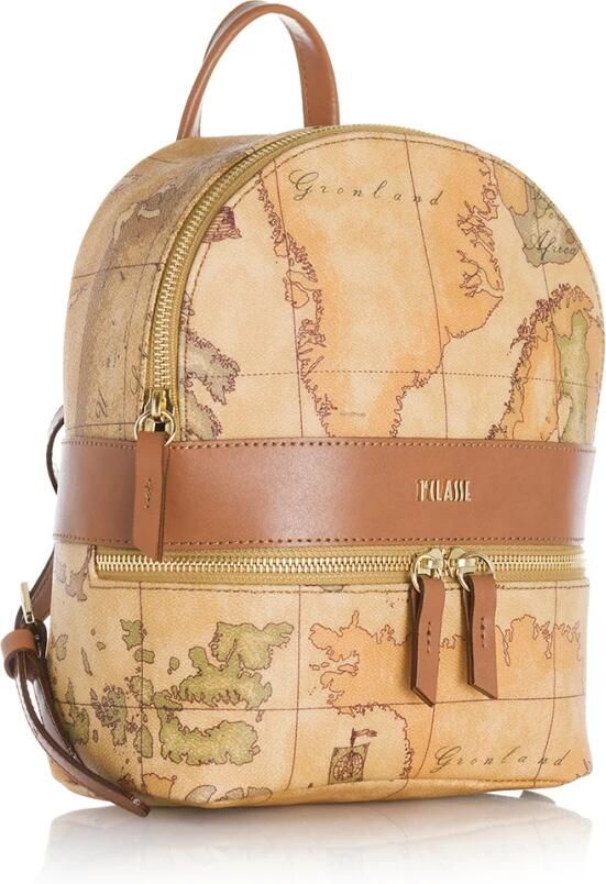 Alviero Martini 1a Classe Geo Classic Voorvak Rugzak Brown Dames - Foto 7