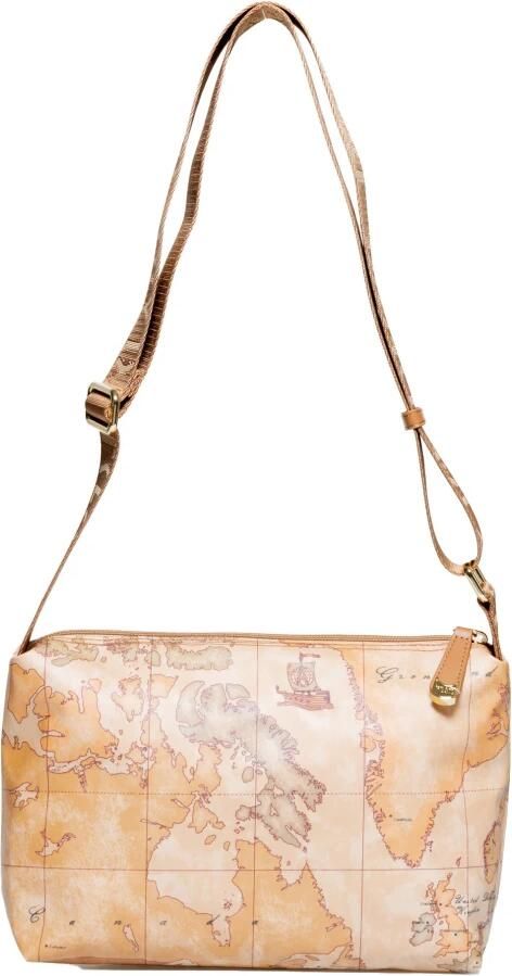 Alviero Martini 1a Classe Katoenmix Handtas Lente Collectie Beige Dames - Foto 2