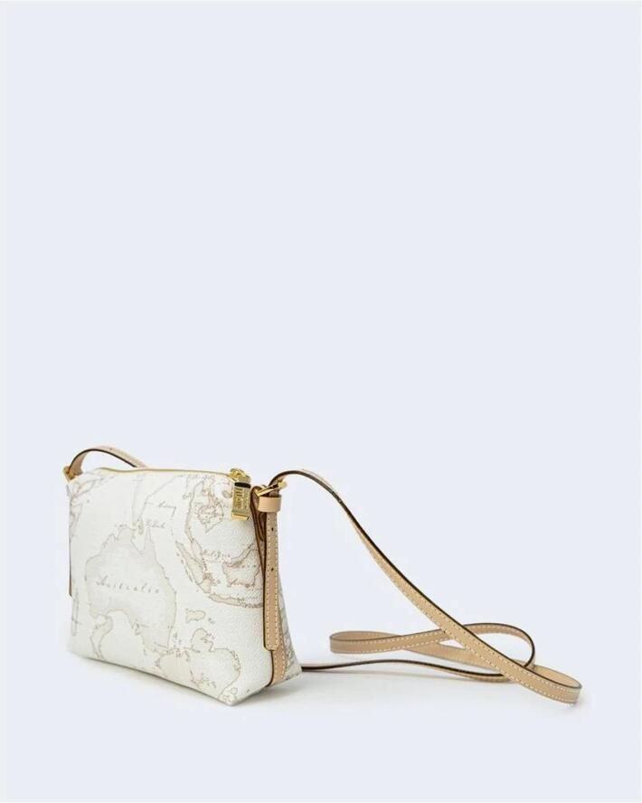 Alviero Martini 1a Classe Gestructureerde leren handtas voor vrouwen White Dames - Foto 2