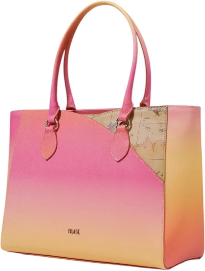 Alviero Martini 1a Classe Grote PVC-tascollectie voor vrouwen Pink Dames