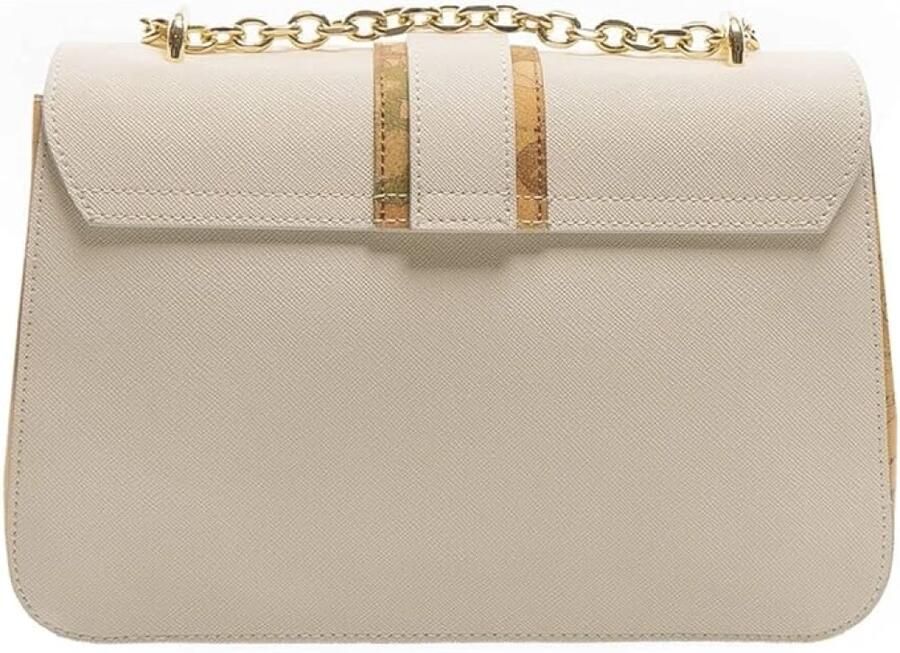 Alviero Martini 1a Classe Stijlvolle Middelgrote Tassen Collectie in PVC Beige Dames - Foto 3