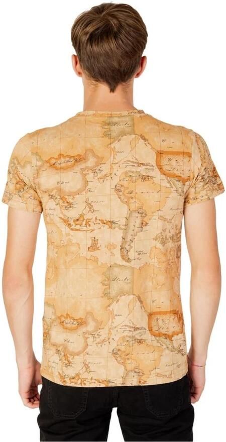 Alviero Martini 1a Classe Heren T-shirt Herfst Winter Collectie Beige Heren - Foto 2