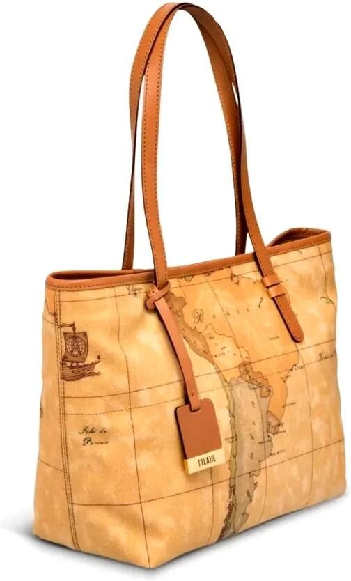 Alviero Martini 1a Classe Klassieke Geo Shopper Tas Brown Dames - Foto 3