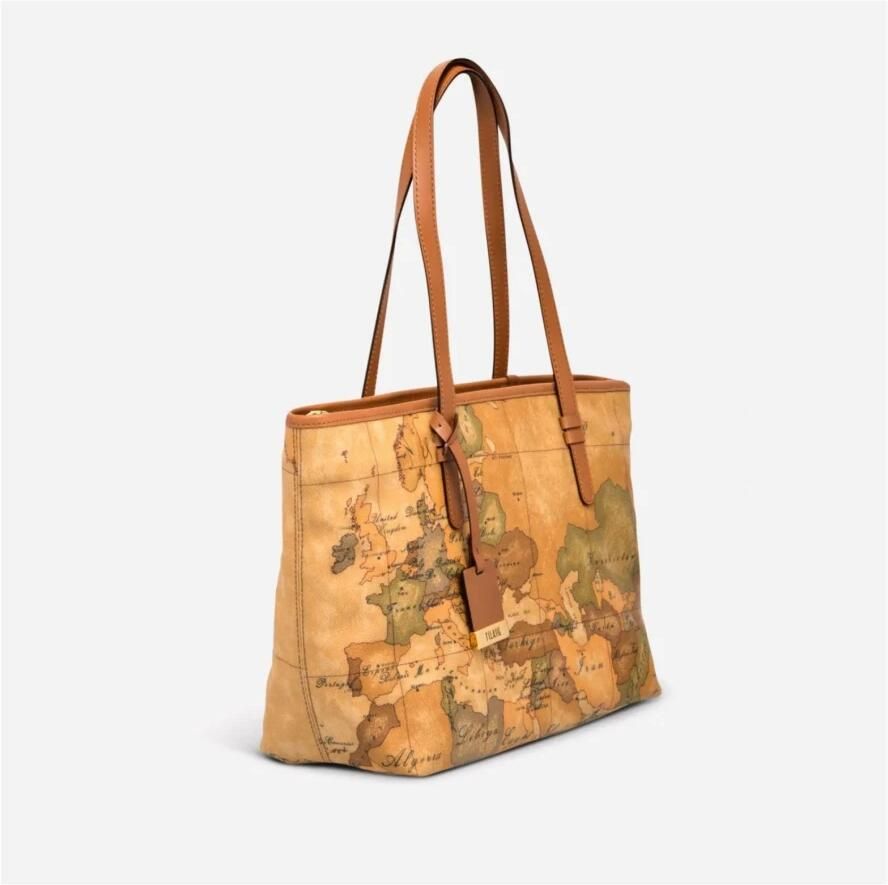 Alviero Martini 1a Classe Klassieke Winkel Tas Beige Dames - Foto 2