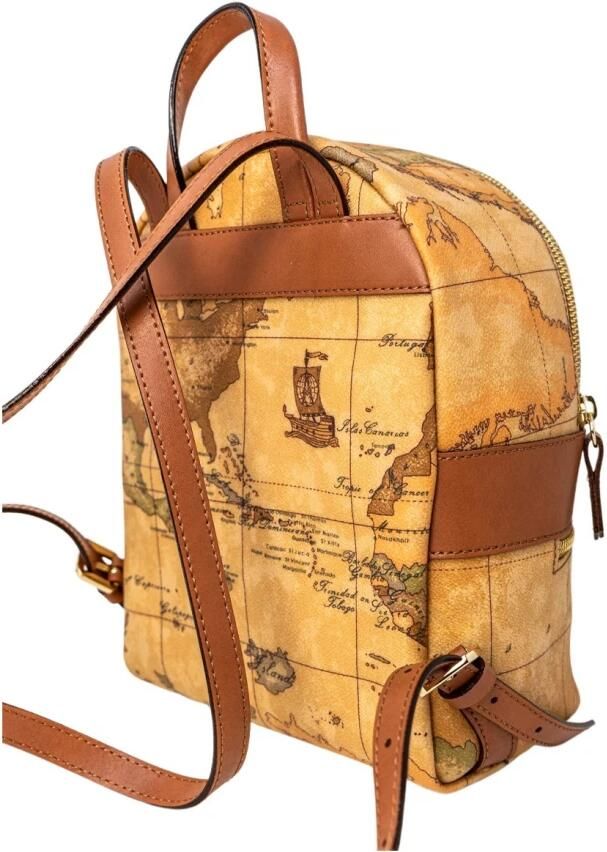 Alviero Martini 1a Classe Geo Classic Voorvak Rugzak Brown Dames - Foto 5