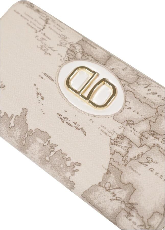 Alviero Martini 1a Classe Stijlvolle Zip-Around Leren Portemonnee Beige Dames - Foto 3