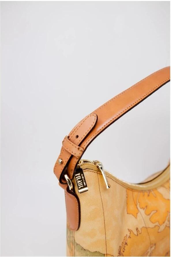 Alviero Martini 1a Classe Dames Herfst Winter Collectie Schoudertas Beige Dames