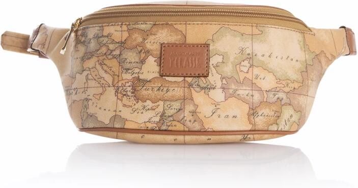 Alviero Martini 1a Classe Geo Classic Unisex Marsupio met ritssluiting Beige Heren - Foto 4