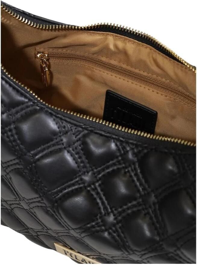 Alviero Martini 1a Classe Polyethyleen handtas met katoenen details Black Dames