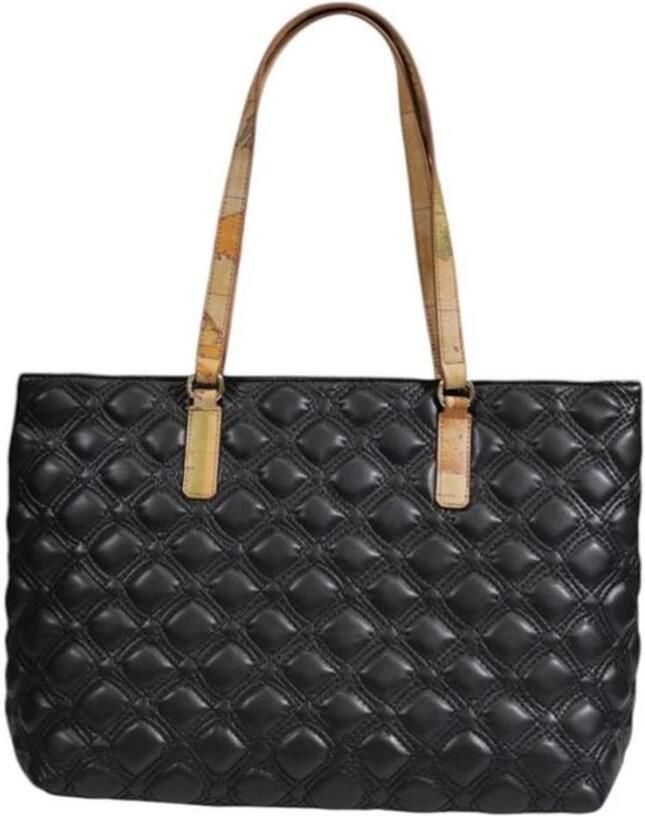 Alviero Martini 1a Classe Polyethyleen Handtas met Polyurethaan Samenstelling Black Dames