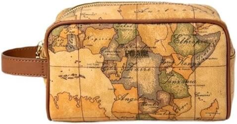 Alviero Martini 1a Classe Herentas voor Schoonheidsproducten Lente Zomer Collectie Beige Heren - Foto 3