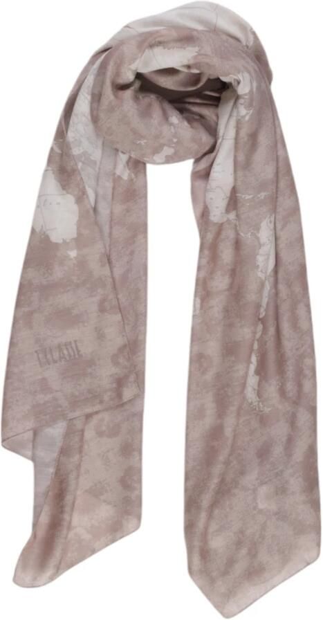 Alviero Martini 1a Classe Sjaal en handschoenenset Herfst Wintercollectie Beige Dames - Foto 4