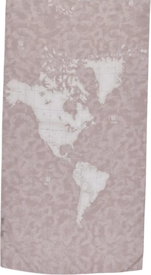 Alviero Martini 1a Classe Sjaal en handschoenenset Herfst Wintercollectie Beige Dames - Foto 3