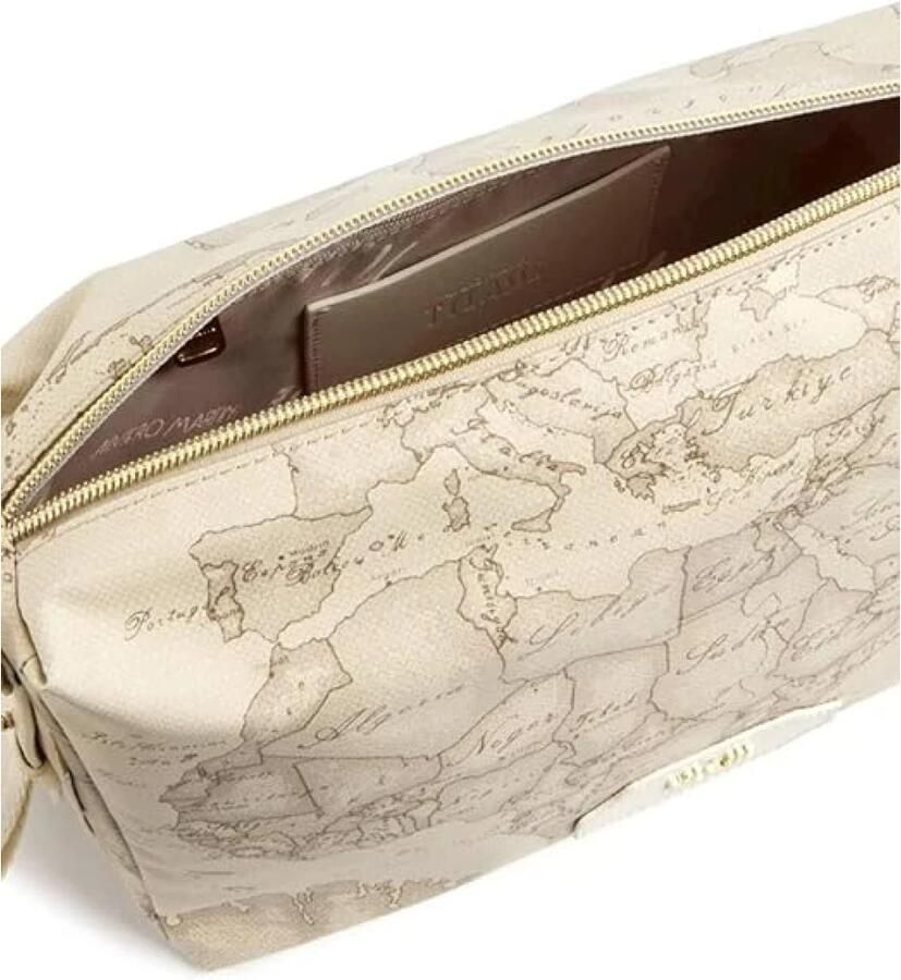 Alviero Martini 1a Classe Stijlvolle Middelgrote Dames Tas Collectie Beige Dames