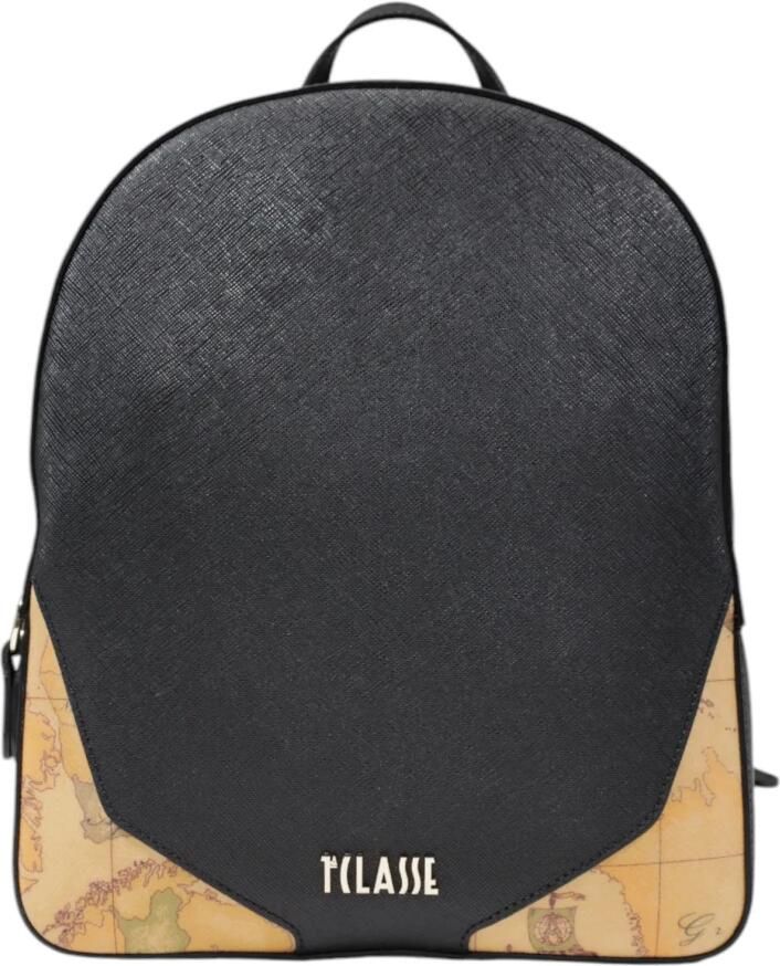 Alviero Martini 1a Classe Stijlvolle Damesrugzak PVC Collectie Black Dames - Foto 7