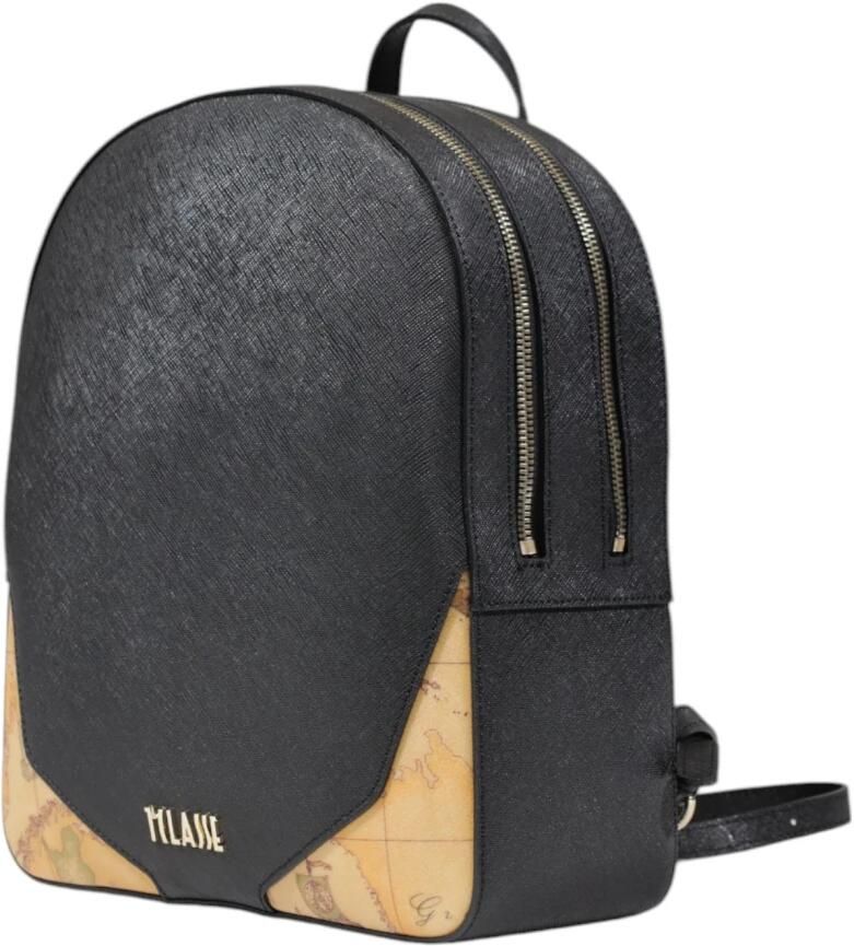 Alviero Martini 1a Classe Stijlvolle Damesrugzak PVC Collectie Black Dames - Foto 3