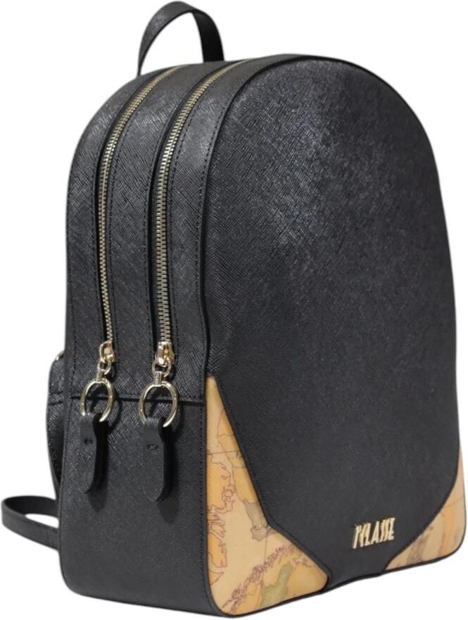 Alviero Martini 1a Classe Stijlvolle Damesrugzak PVC Collectie Black Dames - Foto 4