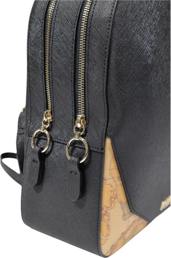 Alviero Martini 1a Classe Stijlvolle Damesrugzak PVC Collectie Black Dames - Foto 6