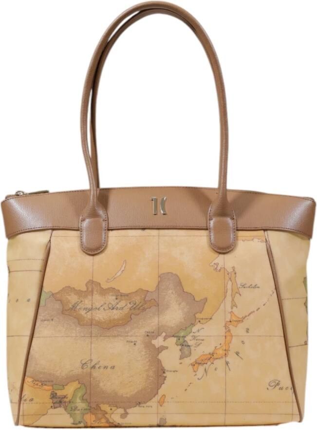 Alviero Martini 1a Classe Stijlvolle Grote Tas Dames Collectie Beige Dames - Foto 6