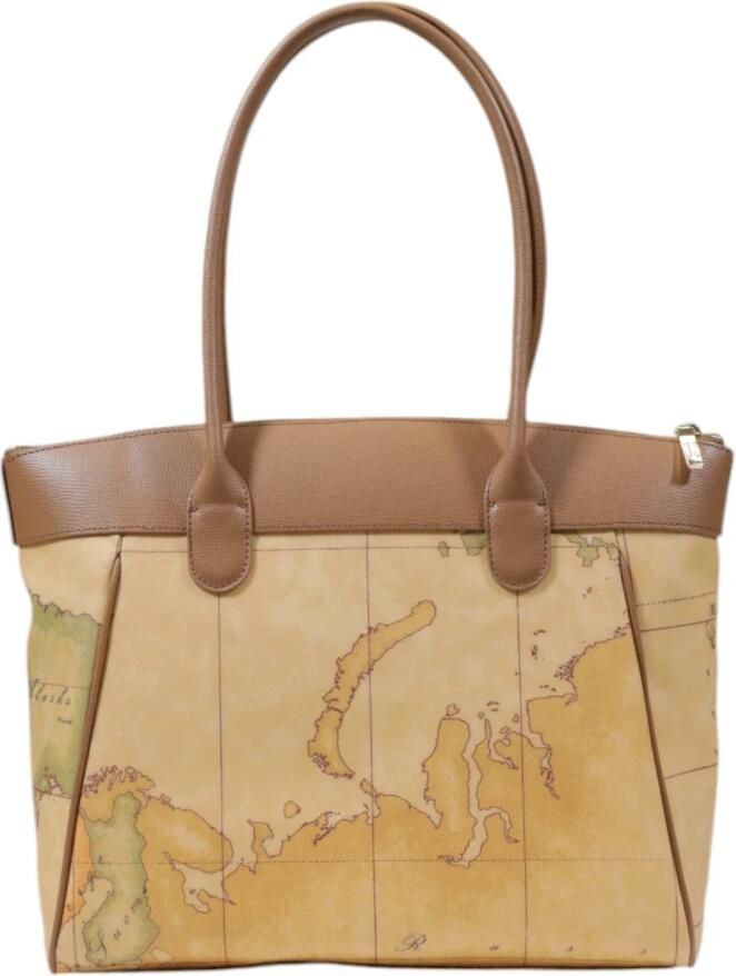 Alviero Martini 1a Classe Stijlvolle Grote Tas Dames Collectie Beige Dames