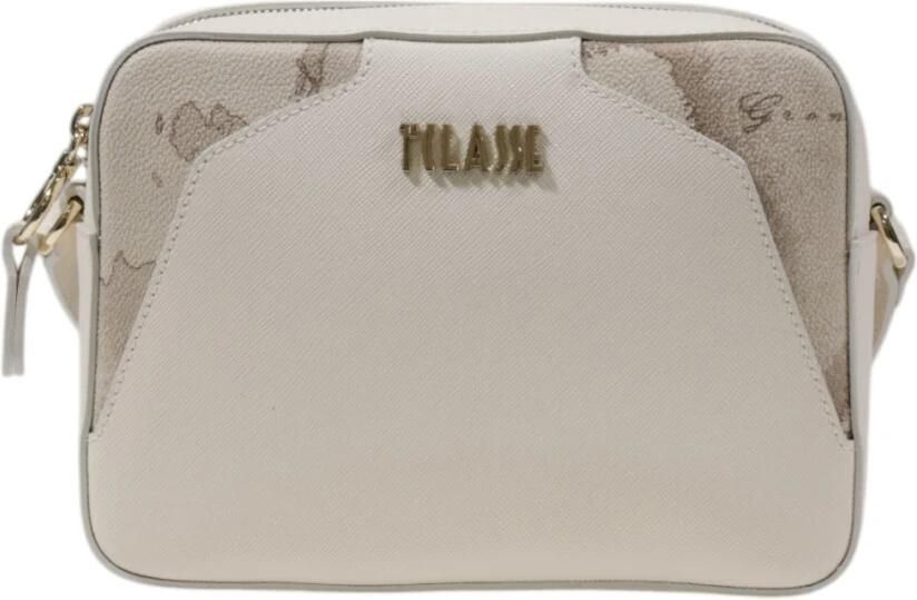 Alviero Martini 1a Classe Stijlvolle Kleine PVC Dames Tas Beige Dames - Foto 5