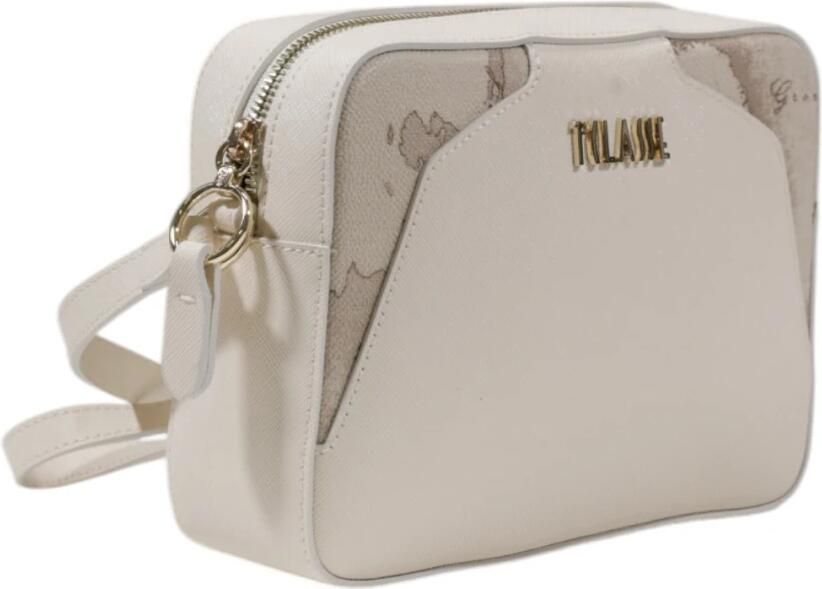 Alviero Martini 1a Classe Stijlvolle Kleine PVC Dames Tas Beige Dames - Foto 3