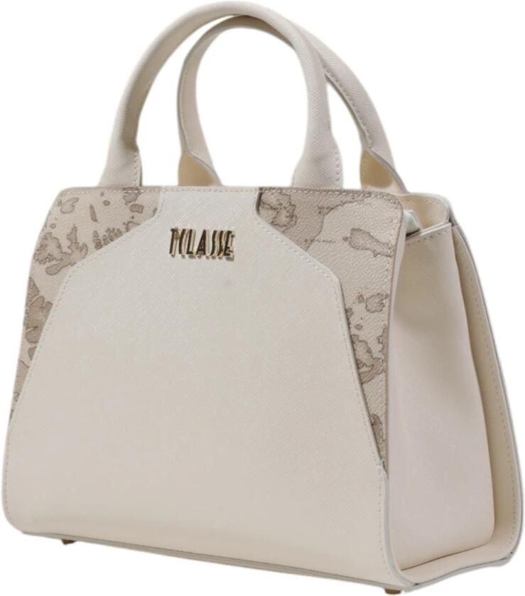 Alviero Martini 1a Classe Beige Print Handtas met Ritssluiting Beige Dames - Foto 3