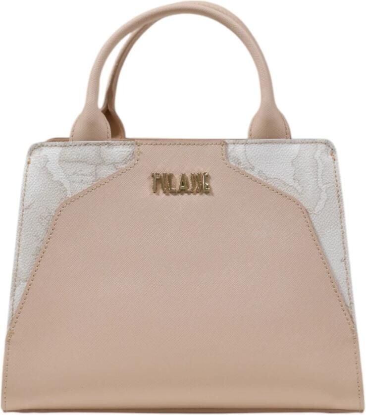 Alviero Martini 1a Classe Stijlvolle Kleine PVC Dames Tas Pink Dames