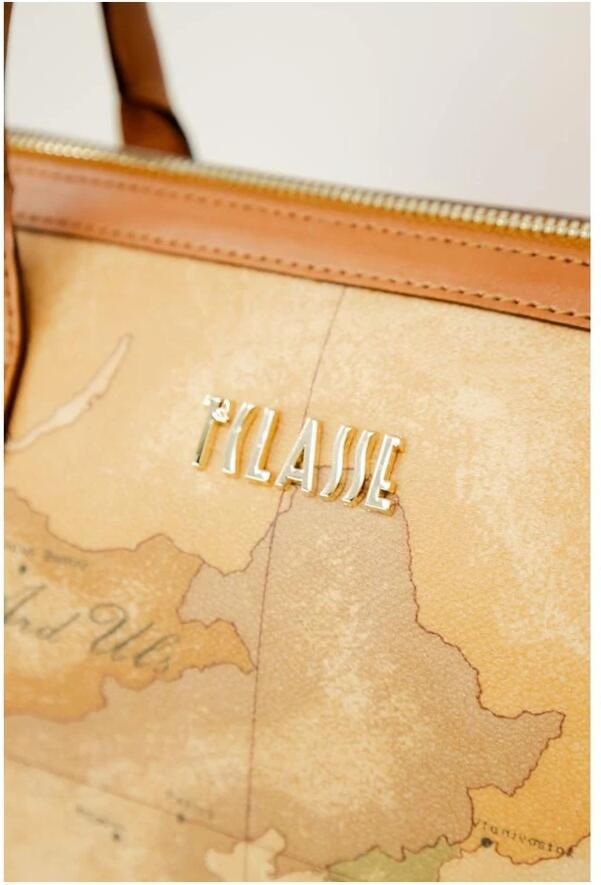 Alviero Martini 1a Classe Beige Leren Handtas Herfst Winter Collectie Beige Dames - Foto 2