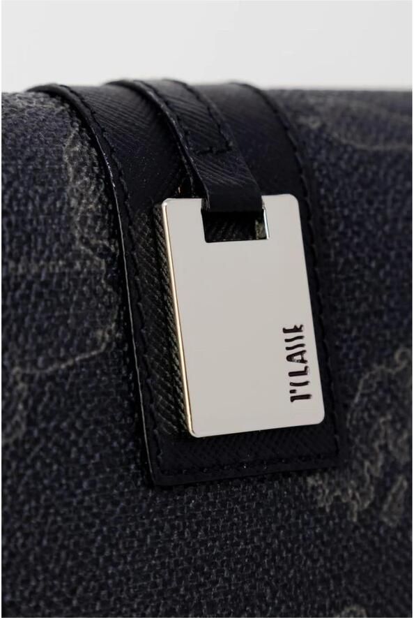 Alviero Martini 1a Classe Stijlvolle leren portemonnee met meerdere vakken Black - Foto 2