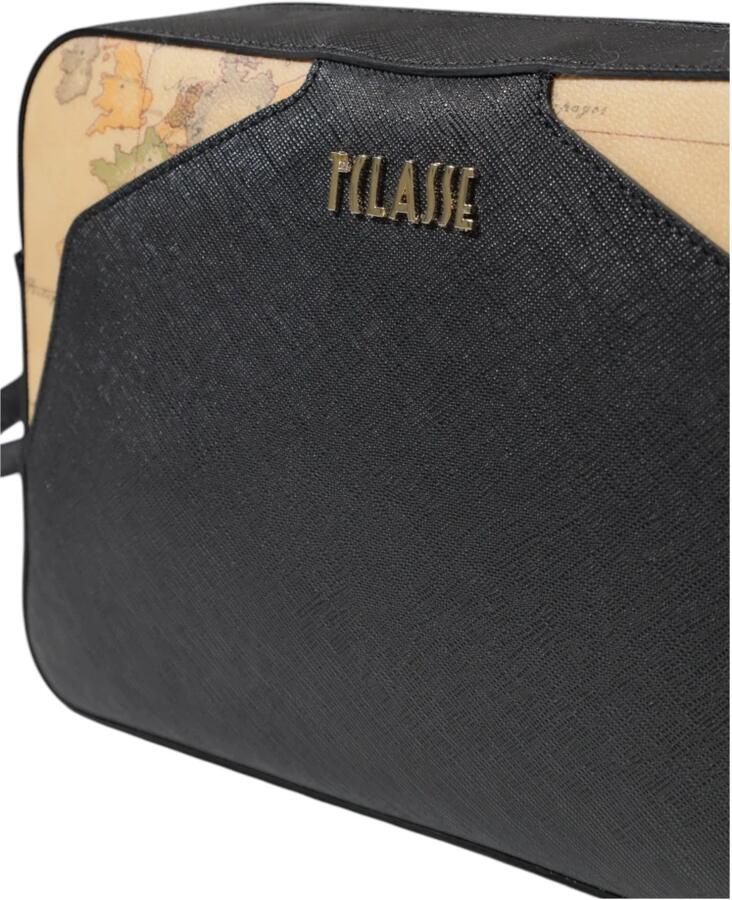 Alviero Martini 1a Classe Stijlvolle Middelgrote Dames Tas Collectie Black Dames