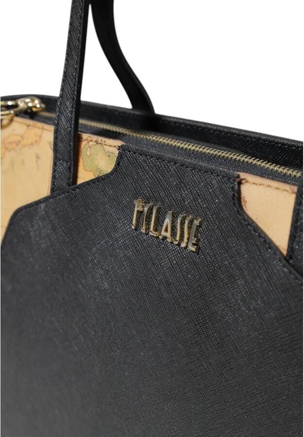 Alviero Martini 1a Classe Stijlvolle Middelgrote Dames Tas Collectie Black Dames