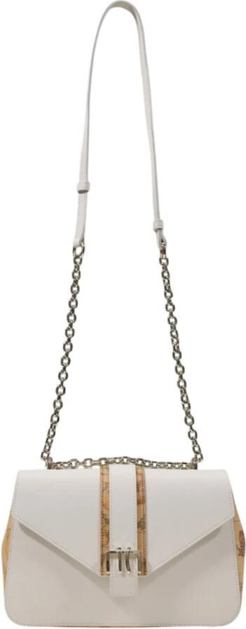 Alviero Martini 1a Classe Stijlvolle Middelgrote Tassen Collectie in PVC Beige Dames - Foto 10