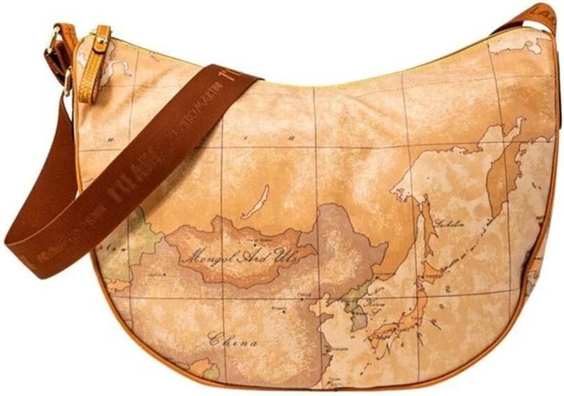 Alviero Martini 1a Classe Stijlvolle polyurethaan handtas Beige Dames - Foto 4