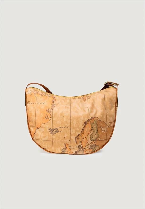 Alviero Martini 1a Classe Stijlvolle polyurethaan handtas Beige Dames