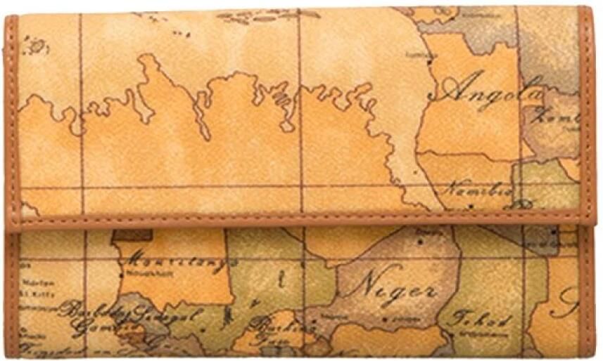 Alviero Martini 1a Classe Stijlvolle Portemonnee voor Mannen en Vrouwen Brown Dames - Foto 2