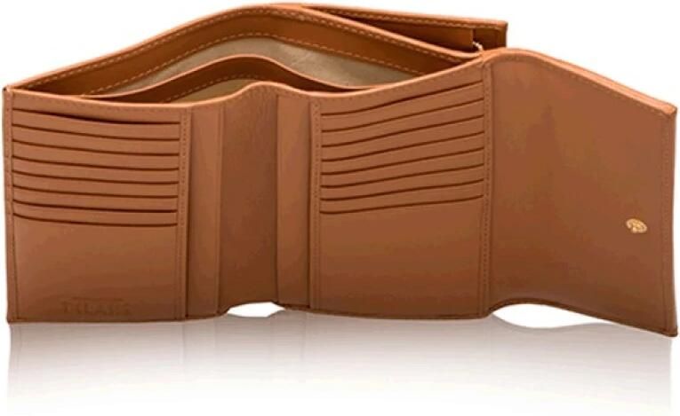 Alviero Martini 1a Classe Stijlvolle Portemonnee voor Mannen en Vrouwen Brown Dames - Foto 4