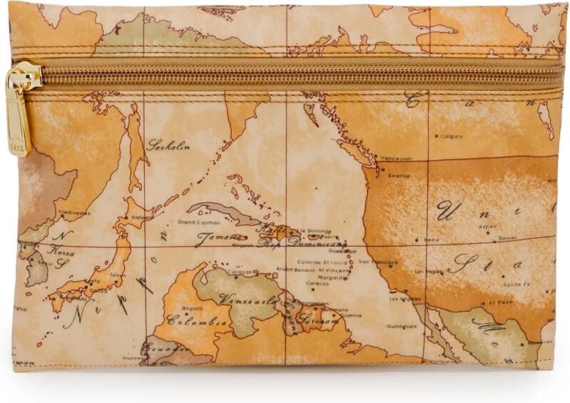 Alviero Martini 1a Classe Stijlvolle Schoudertas met Ritssluiting Beige Dames - Foto 3