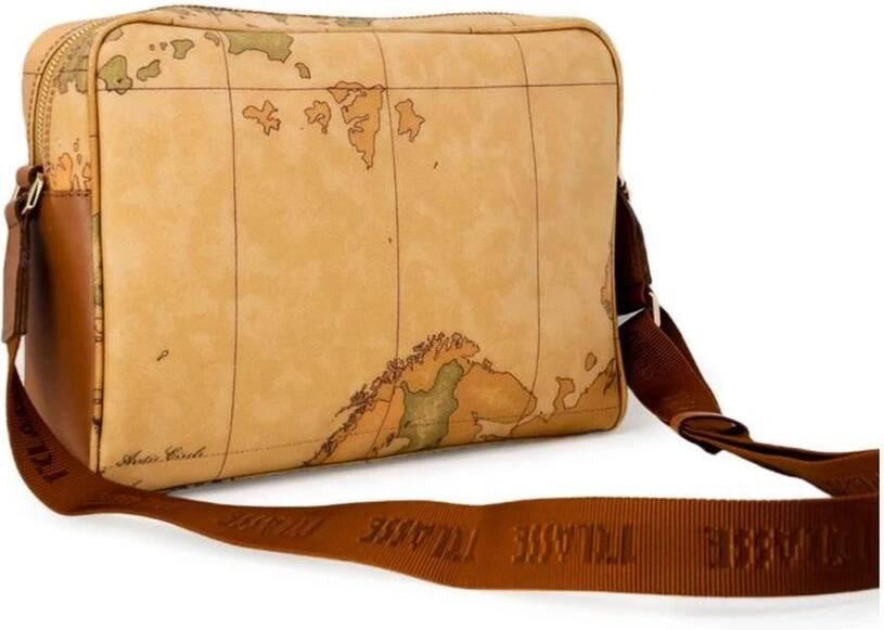 Alviero Martini 1a Classe Stijlvolle Textuur Handtas voor Vrouwen Brown Dames - Foto 4