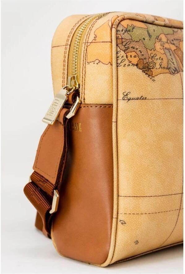 Alviero Martini 1a Classe Stijlvolle Textuur Handtas voor Vrouwen Brown Dames - Foto 2