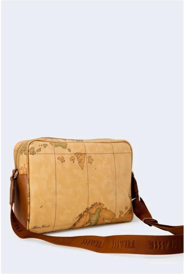 Alviero Martini 1a Classe Stijlvolle Textuur Handtas voor Vrouwen Brown Dames