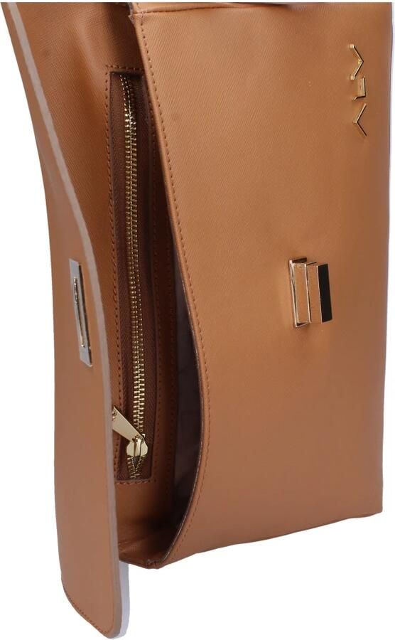 Alviero Martini 1a Classe Synthetisch leren damesclutch tas Brown Dames