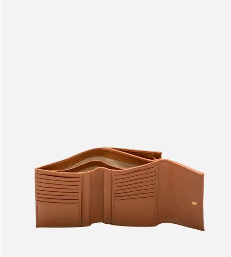 Alviero Martini 1a Classe Stijlvolle Portemonnee voor Mannen en Vrouwen Brown Dames